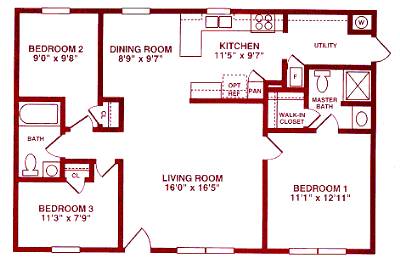 1st floor plan