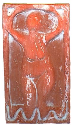 Lilith, A Bas Relief Tile